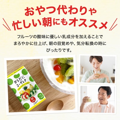 からだにユーグレナ フルーツグリーンオレ YG-4-1