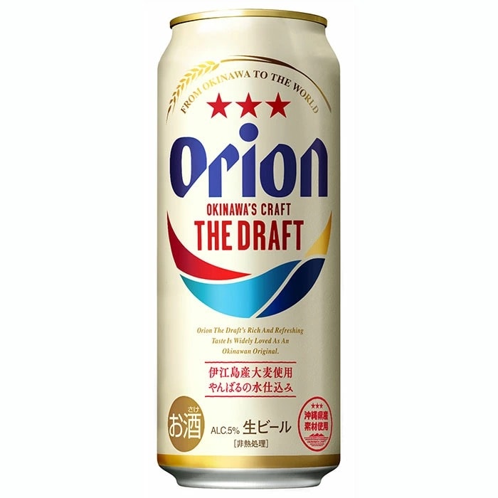 J-21-1 オリオンビール ザ・ドラフト 500ml缶24本