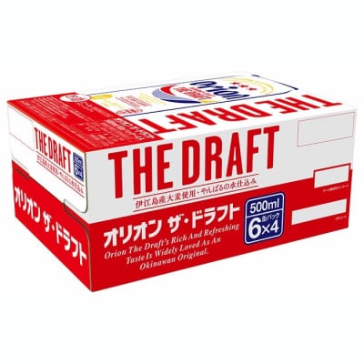 J-21-1 オリオンビール ザ・ドラフト 500ml缶24本