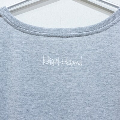 オリジナルTシャツ 水牛&サギ レディースTシャツ【グレー】【レディース】