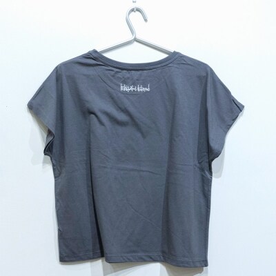 オリジナルTシャツ 水牛&サギ レディースTシャツ【スミクロ】【レディース】