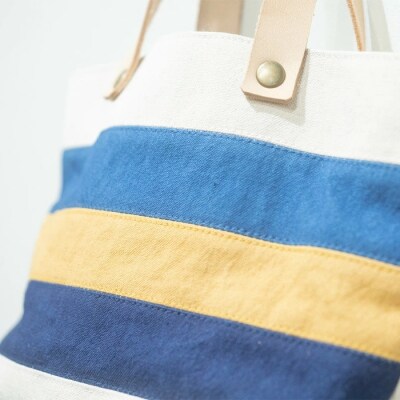 【石垣島の藍染工房】バッグ 帆布 ミニトート