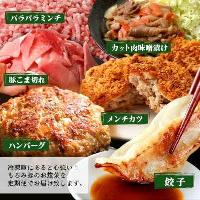 【12回定期便】もろみ豚 バラエティ定期便