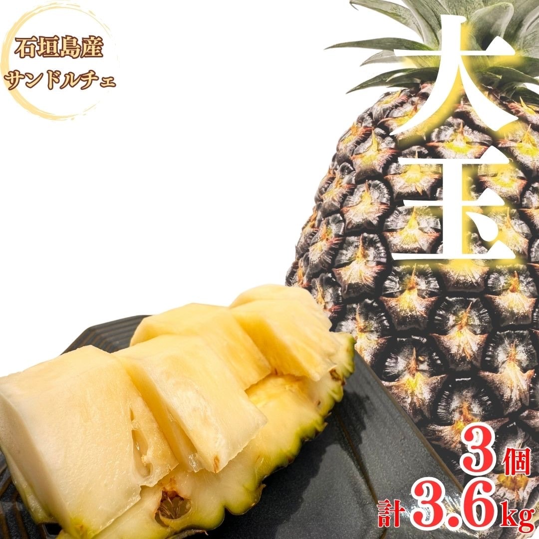 【先行受付】《2025年夏季 順次発送》サンドルチェ大玉3～4個 計3.6kg