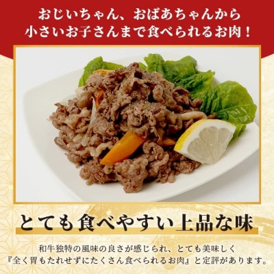 石垣島産 黒毛和牛 新里牛 多用途抜群!切落し(1kg×1)合計1kg
