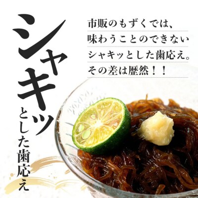 石垣島産 八重山地方で育った養殖もずく10パック・内容量500g×10 合計5kg