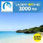 【石垣市】しろくまツアーで利用可能なWEB旅行クーポン (3,000円分)