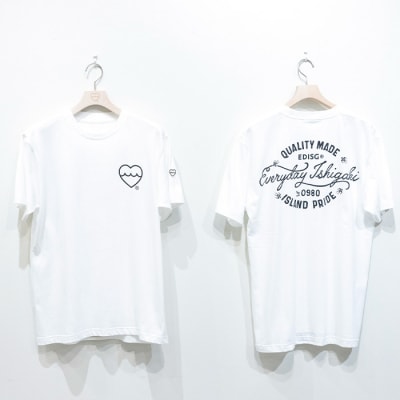 EDISG Tシャツ Island Pride【カラー:ホワイト】【サイズ:Sサイズ】