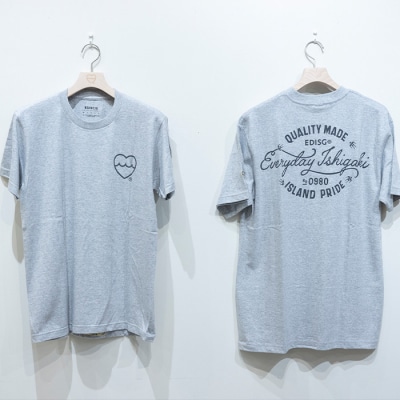EDISG Tシャツ Island Pride【カラー:チャコール】【Sサイズ】