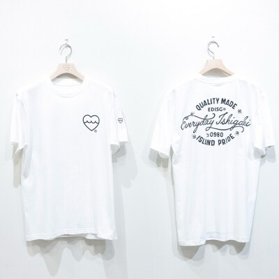EDISG Tシャツ Island Pride【カラー:オフホワイト】【XSサイズ】