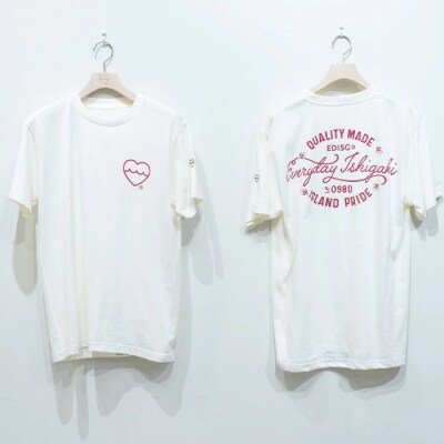 EDISG Tシャツ Island Pride【カラー:オフホワイト】【XLサイズ】