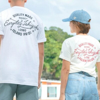 EDISG Tシャツ Island Pride【カラー:オフホワイト】【XLサイズ】