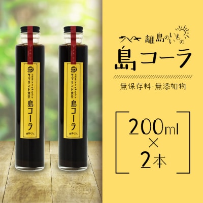 島コーラ 2本セット【沖縄県 石垣島 コーラ クラフトコーラ ハーブ ウコン スパイス】CS-1