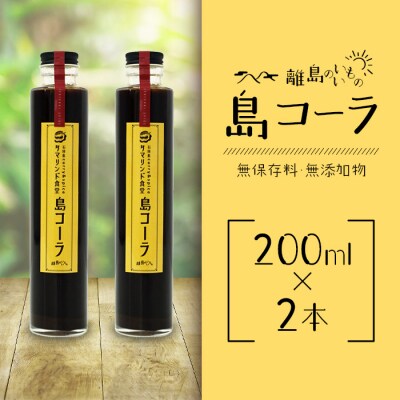 島コーラ 2本セット【沖縄県 石垣島 コーラ クラフトコーラ ハーブ ウコン スパイス】CS-1