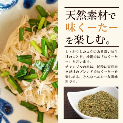 チャンプルの素　60g　袋入×2袋【 沖縄県 石垣市 石垣島 調味料 万能 石垣島産 】PN-5