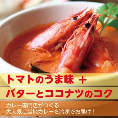石垣島産車えびカレー(小辛)【冷凍 3食】石垣島のカレー専門店が作るご当地カレー　SK-7