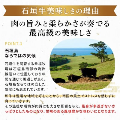 石垣牛特選 モモすき焼き 400g E-47