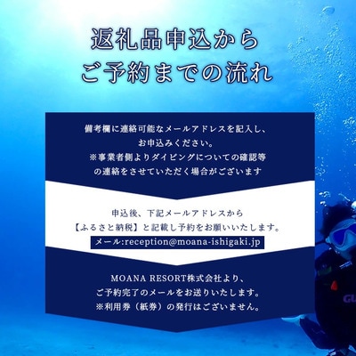 【ダイビングライセンス】PADI オープンウォーターダイバーコース(1名様) MO-2