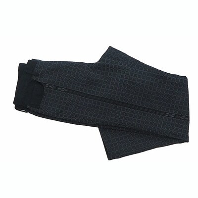 みんさー織 総手織りパンツ(楕円ヒチガーラ ブラック)Mサイズ AZ-62-1