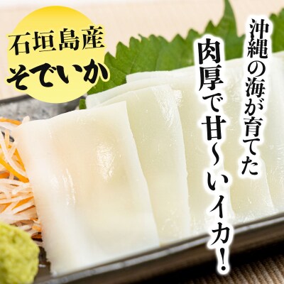 石垣島特産そでいかの刺身(冷凍)KS-022