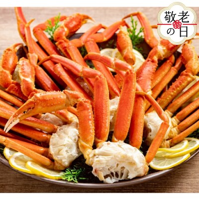 【敬老ギフト】ボイルズワイガニ切足4.5kg