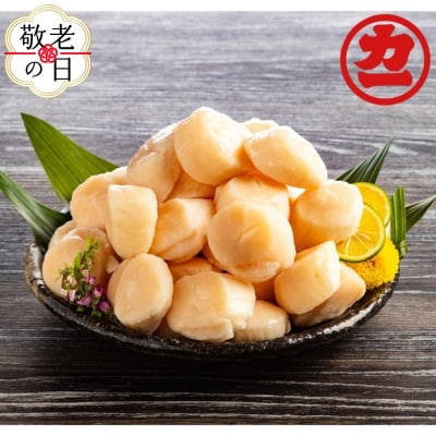 【敬老ギフト】オホーツク産ほたて貝柱特大サイズ1kg