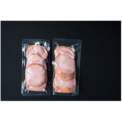 《訳あり》切り落としベーコン(200g×4パック)&ロースハム(400g×2パック) 詰め合わせ