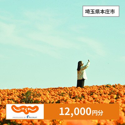 【じゃらんふるさと納税クーポン】 埼玉県本庄市でつかえる12,000円 クーポン