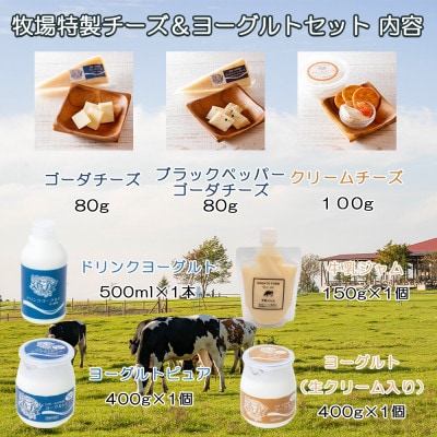 長門牧場　乳製品(チーズヨーグルトジャム)バラエティセット　クリスマススイーツギフト　長野県お歳暮