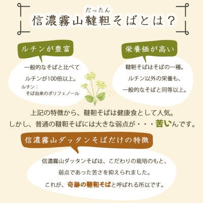信濃霧山ダッタンそばA-2 韃靼そば茶おためしセット　焙煎韃靼蕎麦の実　栽培期間中農薬不使用　無添加