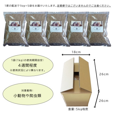 【ふるさと納税限定】「クルミ殻」の床材(小動物向け)