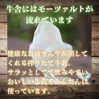 しぼりたて生乳で作った濃厚ミルクジェラート 2個セット LA6