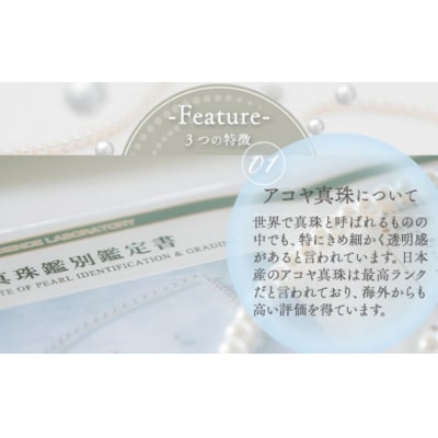 あこや真珠(ホワイトグリーン)のピアス(8.0mm-8.5mm)ケース付き【F-02-WGピアス】