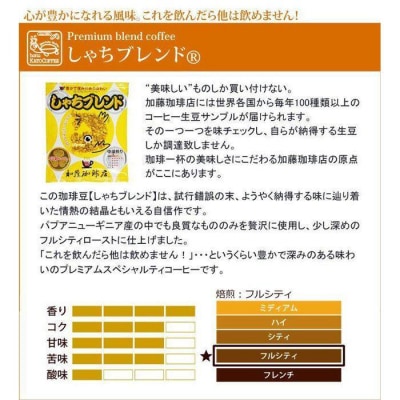 加藤珈琲店 ドリップバッグコーヒー しゃちブレンド 80杯分