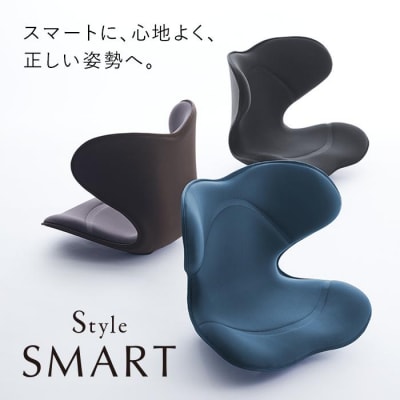 Style SMART【ブラック】 | 骨盤 椅子 座椅子 姿勢サポート 骨盤補正 健康グッズ 人気