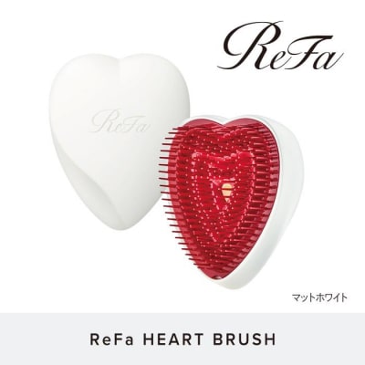 【マットホワイト】ReFa HEART BRUSH リファ ハートブラシ 美容
