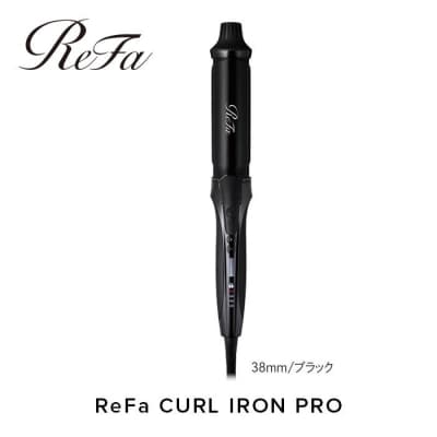 ReFa CURL IRON PRO38【ブラック】 リファ ヘアアイロン 家電