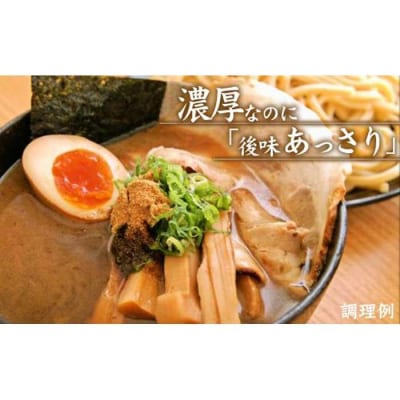 濃厚魚介豚骨つけ麺6食セット 桔梗屋食品