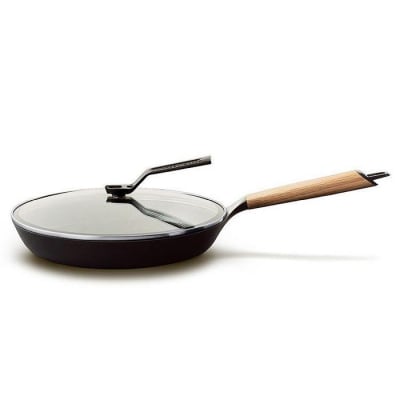 バーミキュラ フライパン28cm(オーク)+専用リッド