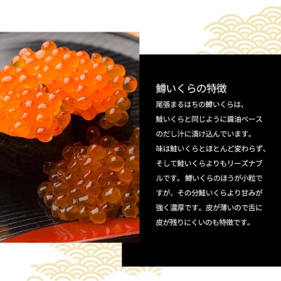 いくら 醤油漬け 200g(100g×2P) 鱒の卵 冷凍 尾張まるはち