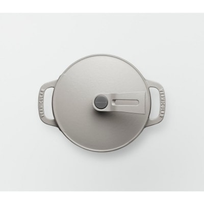 オーブンポット2 MINI 14cm【マットリネンベージュ】(セルフスタンディングリッド)