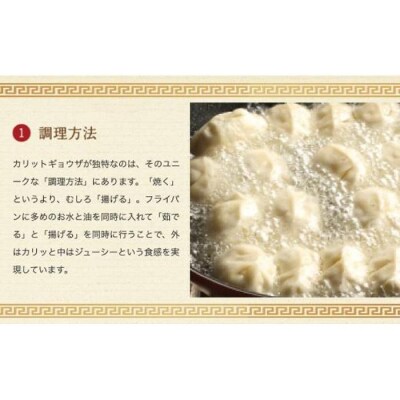 カリットギョウザ 生餃子80ケ【10人前】