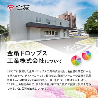 金扇　容器入りラブリーキャンディ　100個入り×2セット