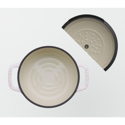 オーブンポット2 MINI 14cm【マットクラウドピンク】(セルフスタンディングリッド)