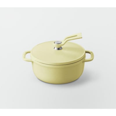 オーブンポット2 MINI 14cm【マットカモミールイエロー】(セルフスタンディングリッド)