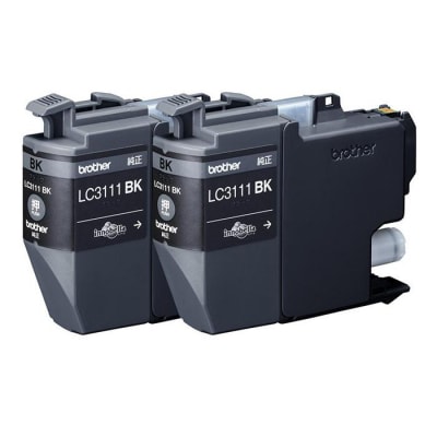 【ブラザー　純正インクカートリッジ】LC3111BK-2PK