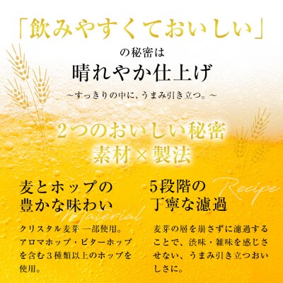 【定期便3回】アサヒ　クリアアサヒ　350ml　24本