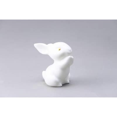 ノリタケの森オリジナル　干支ベビーウサギ　M026　K072