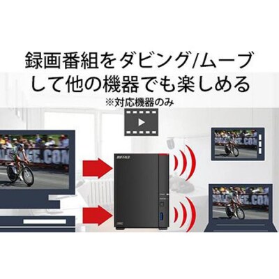 BUFFALO/ リンクステーションLS720D ネットワークHDD 2ベイ 12TB