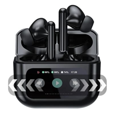 完全ワイヤレスイヤホン＜ブラック＞Bluetooth5.4